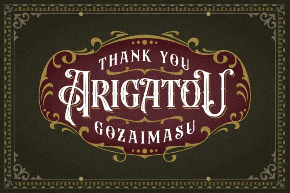 Beardsons blackletter font with vintage gothic style
